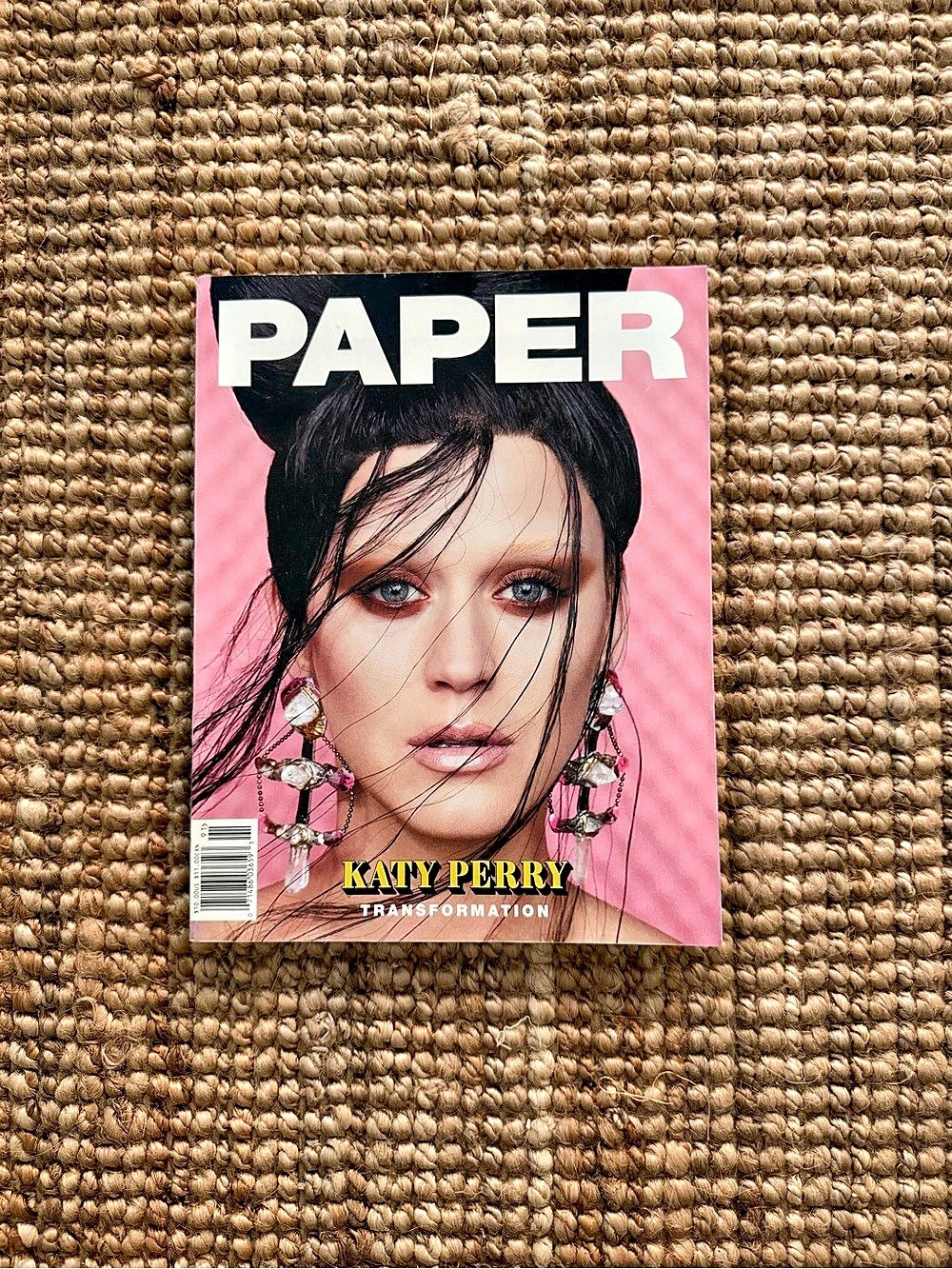 Paper Katy Perry Transformation Issue Magazine Pink & Black
